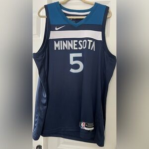 Minnesota NBA Dri-FIT Navy Jersey XXL